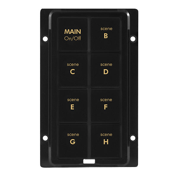 Black 8 Button Change Kit for Keypads