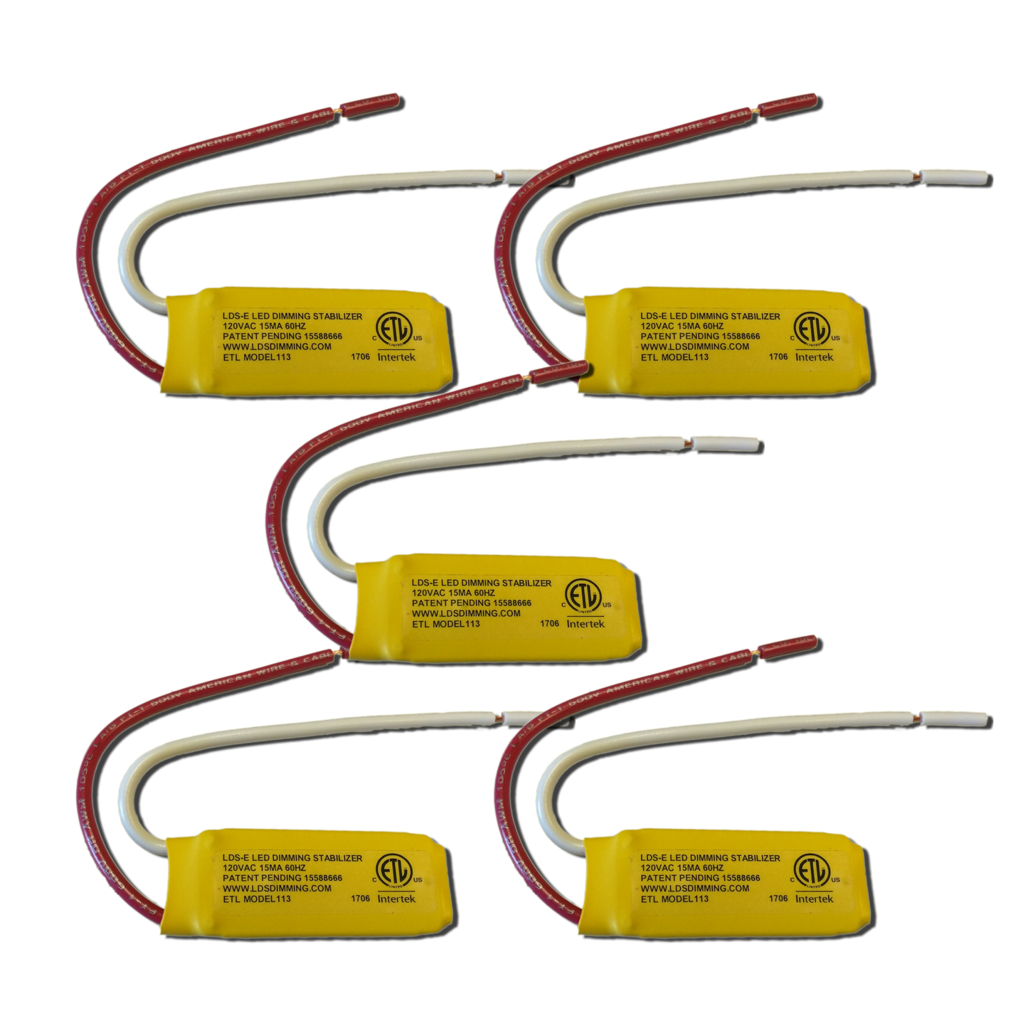 LED Flicker/Glow Eliminator Yellow Pack