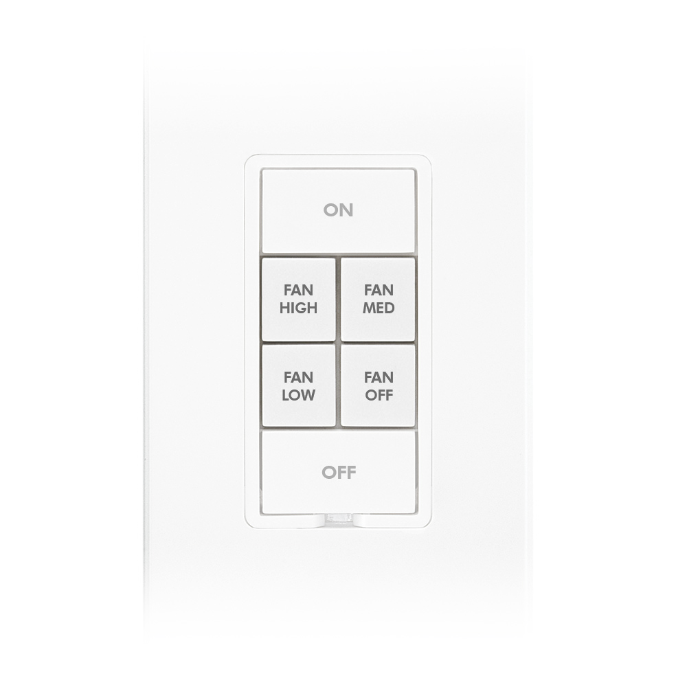 Keypad Button Kit for Fans - White