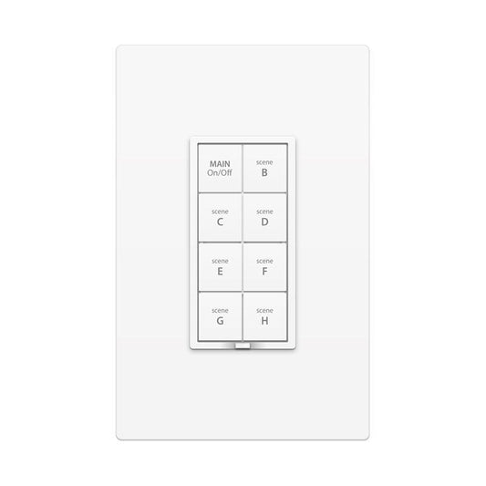 Dimmer Keypad, 8-Button